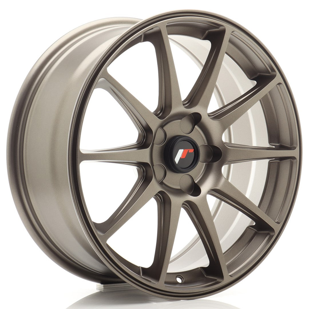 JR Wheels JR1118755X2072MBZ1 - JR11 18x7,5 ET20-40 5H BLANK Matt Bronze