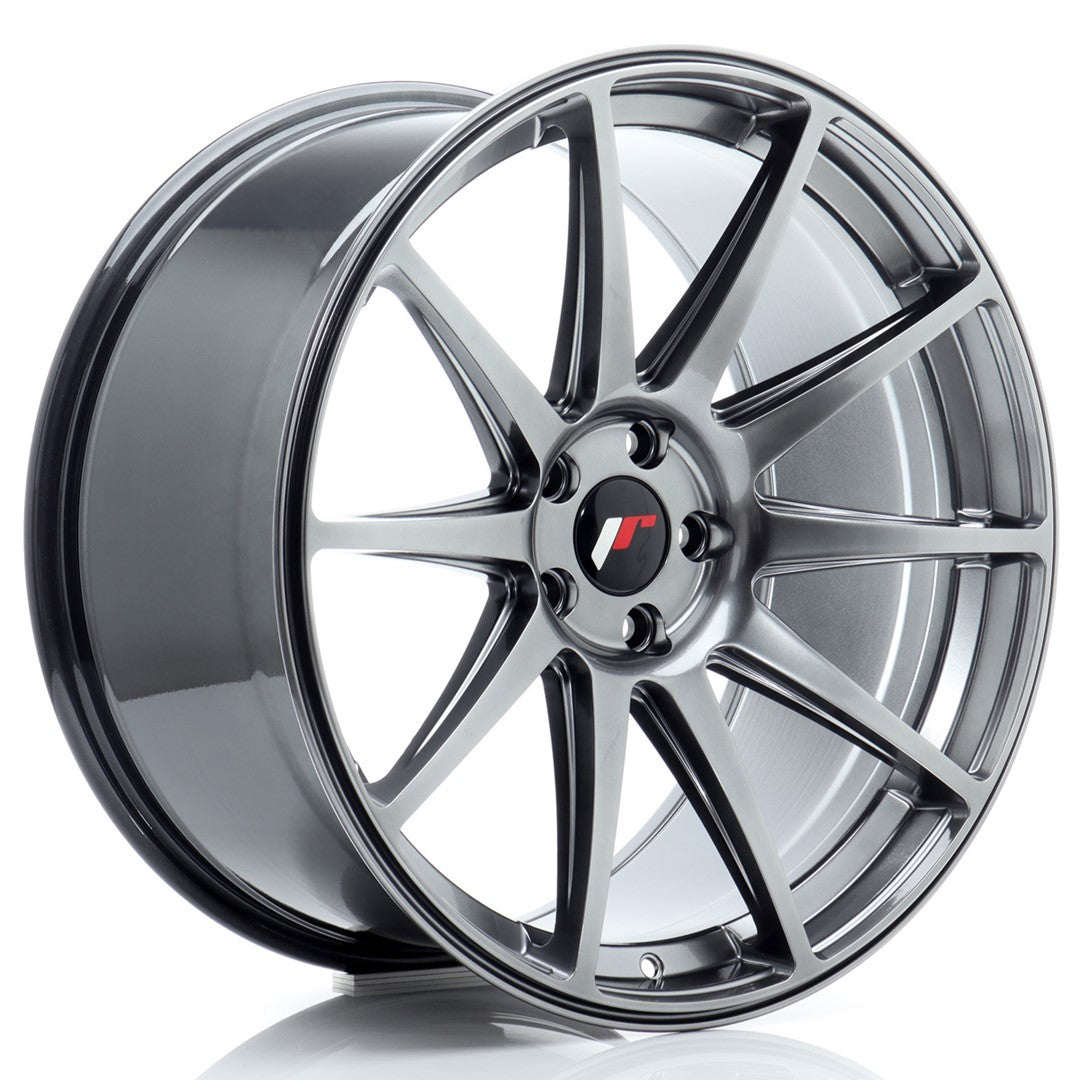JR Wheels JR1120105L4066HB1 - JR11 20x10 ET40 5x112 Hyper Black