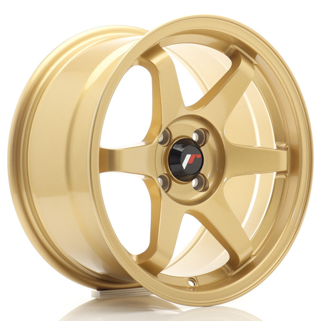 JR Wheels JR316804H2567GD1 - JR3 16x8 ET25 4x100 Gold