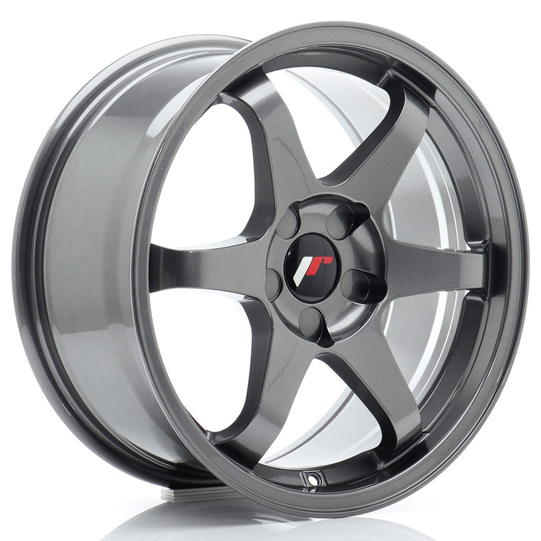JR Wheels JR317805X2072GM1 - JR3 17x8 ET20-35 5H BLANK Gun Metal