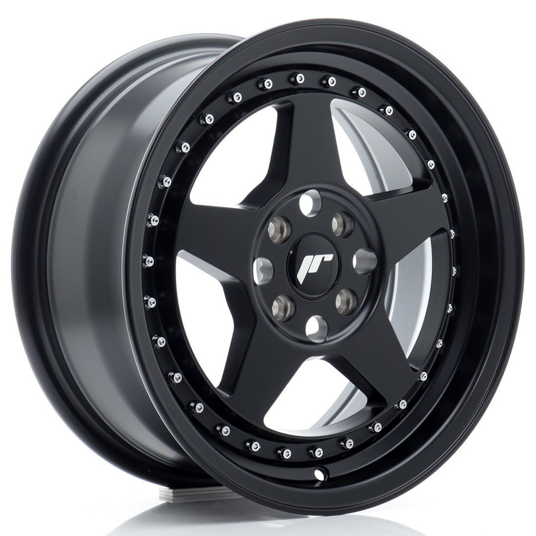 JR Wheels JR616704H3567BF1 - JR6 16x7 ET35 4x100 Matt Black