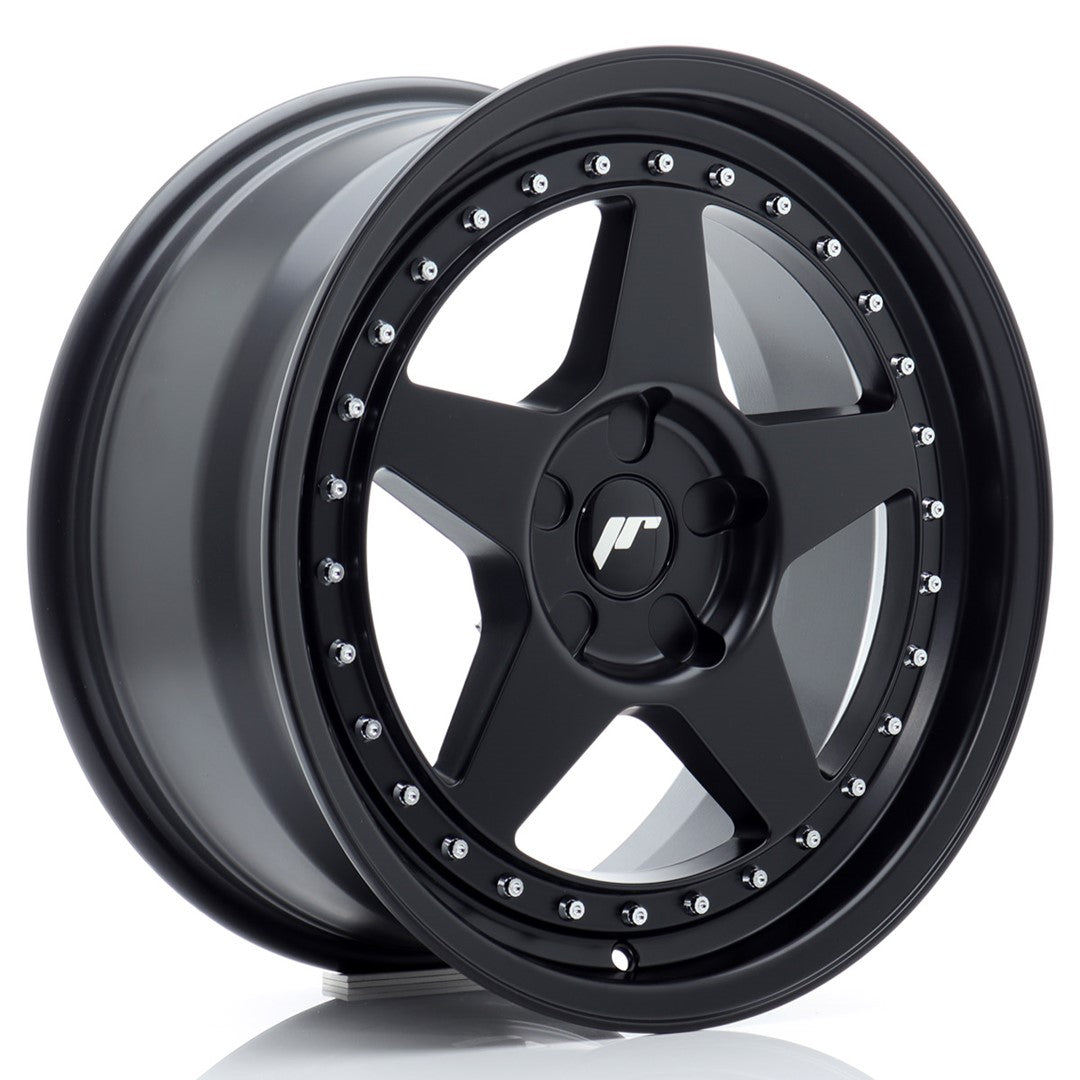 JR Wheels JR617805X2072BF1 - JR6 17x8 ET20-35 5H BLANK Matt Black