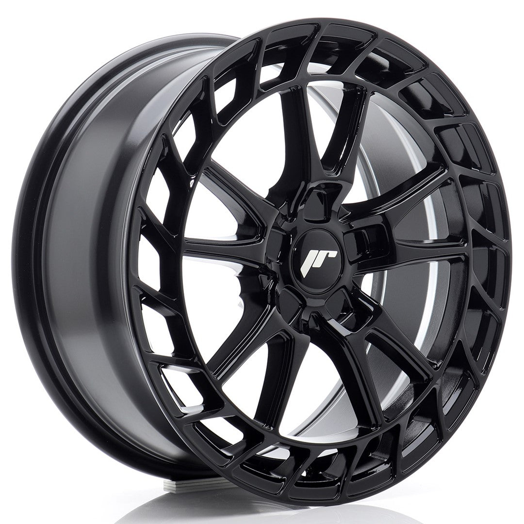 JR Wheels JR451880F15X2572GB - JR45 18x8 ET25-45 5H BLANK Gloss Black