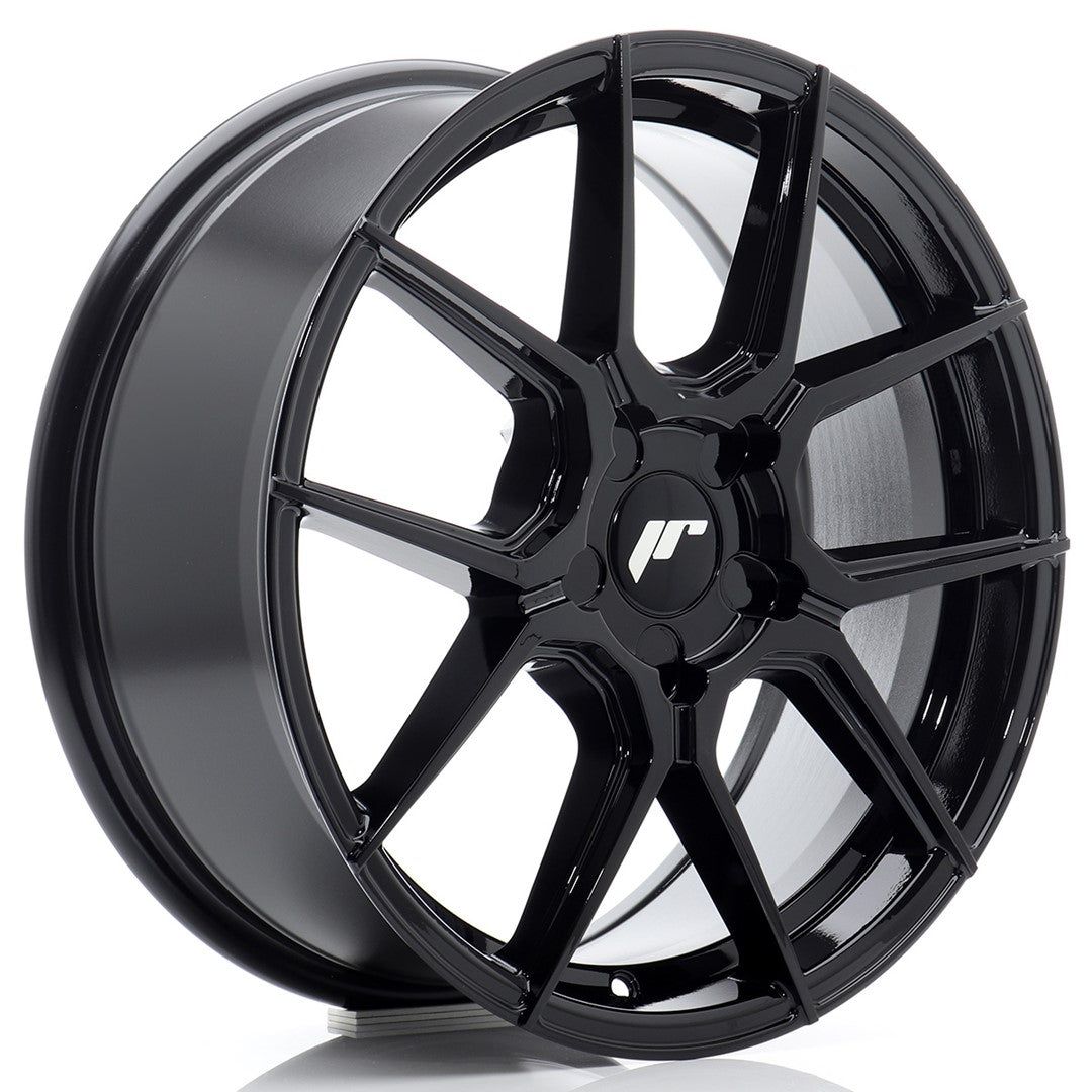 JR Wheels JR301770F15X2072GB1 - JR30 17x7 ET20-40 5H BLANK Gloss Black