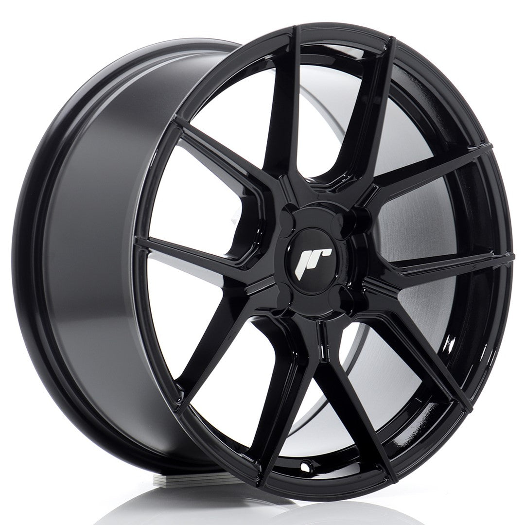 JR Wheels JR301780F24X2067GB1 - JR30 17x8 ET20-40 4H BLANK Gloss Black