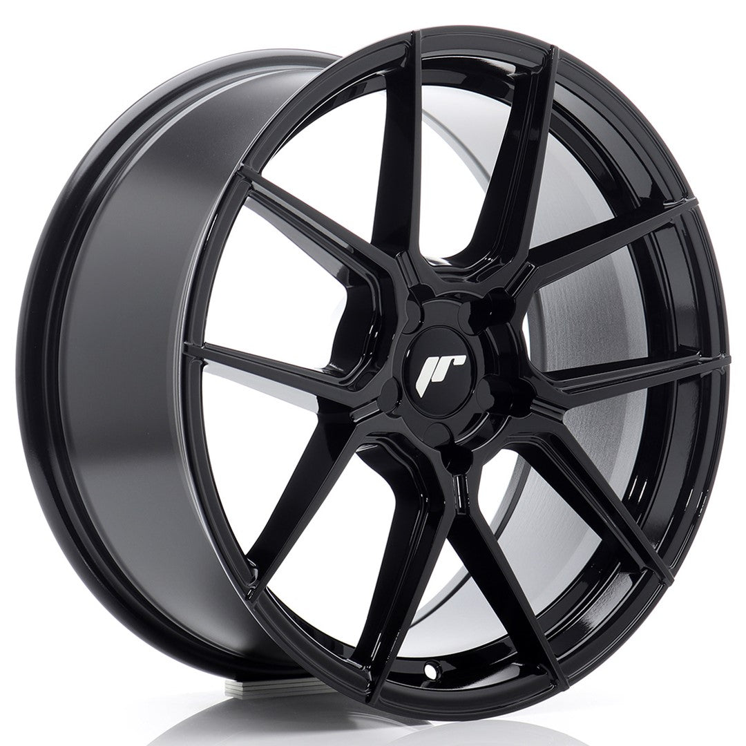 JR Wheels JR301880F15X2072GB1 - JR30 18x8 ET20-40 5H BLANK Gloss Black