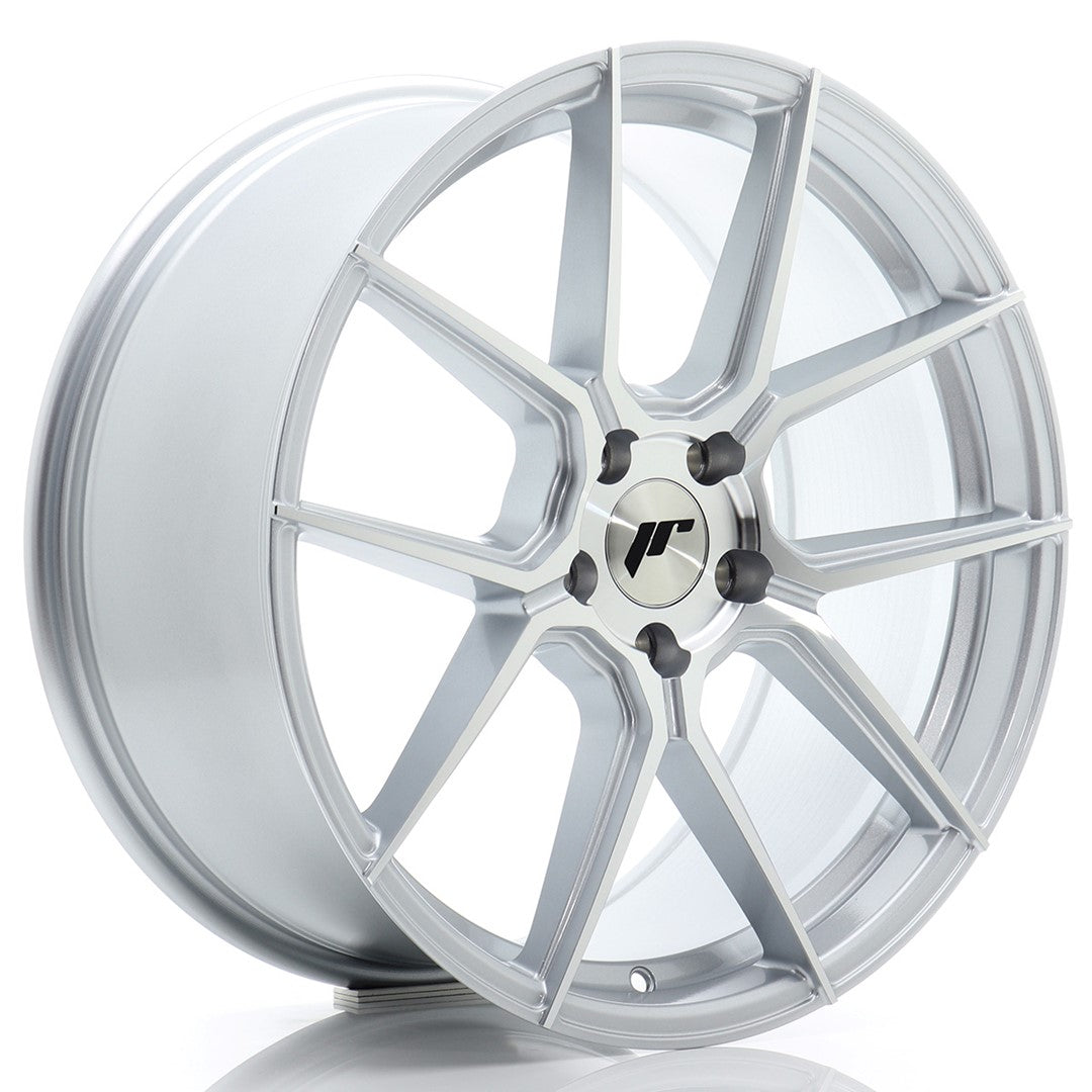 JR Wheels JR301980F15L4066SM1 - JR30 19x8 ET40 5x112 Silver Machined Face
