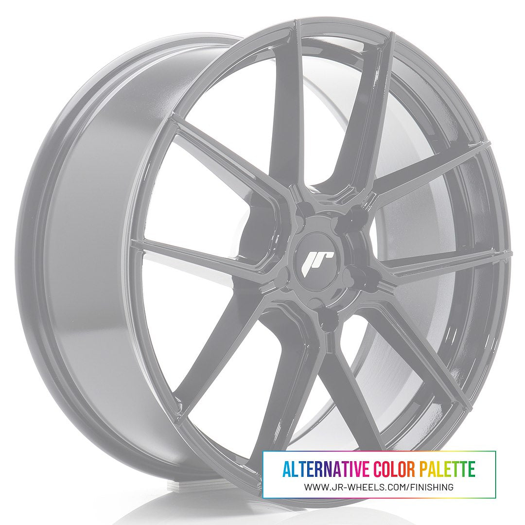 JR Wheels JR302080F15X2072CF - JR30 20x8 ET20-40 5H BLANK Custom Finish
