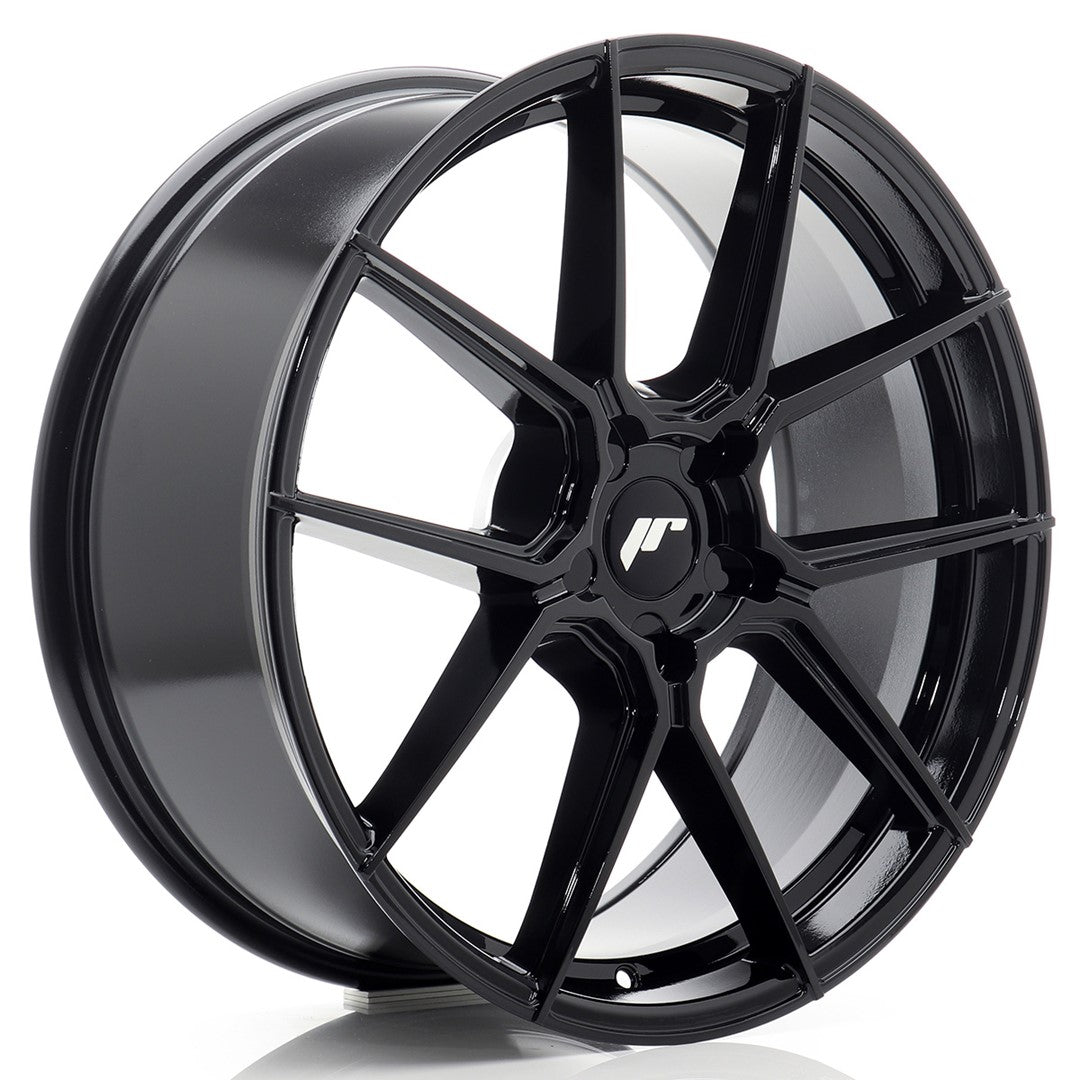 JR Wheels JR302080F15X2072GB1 - JR30 20x8 ET20-40 5H BLANK Gloss Black
