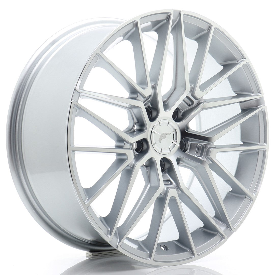 JR Wheels JR381880F15L4266SM1 - JR38 18x8 ET42 5x112 Silver Machined Face