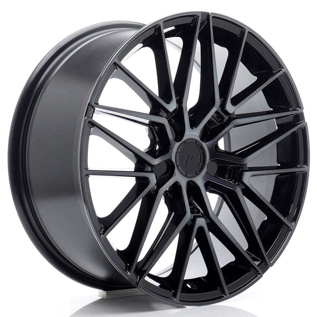 JR Wheels JR381880F15L4272BMTF - JR38 18x8 ET42 5x112 Black Machined