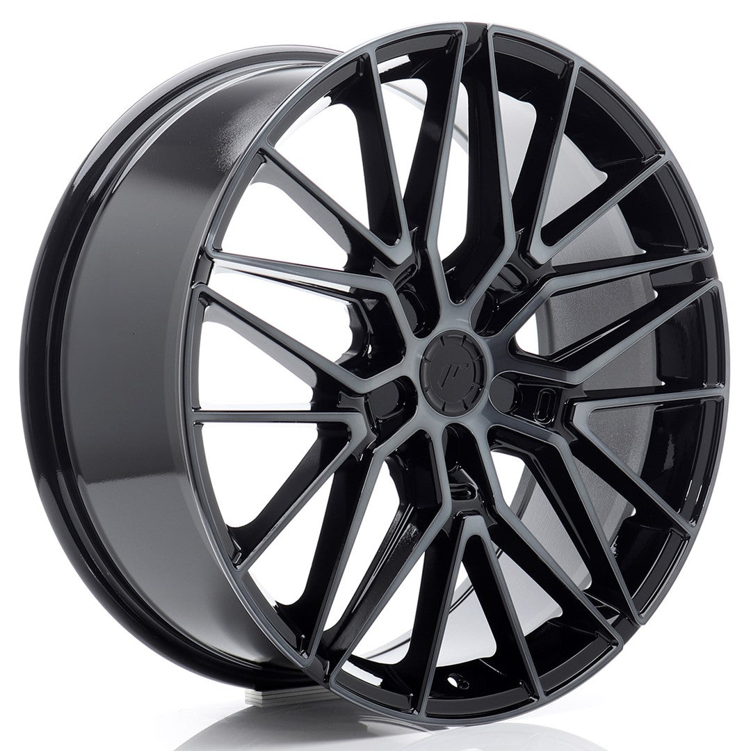 JR Wheels JR382090F15X2072BMTF - JR38 20x9 ET20-51 5H BLANK Black Machined w/ Tinted Face