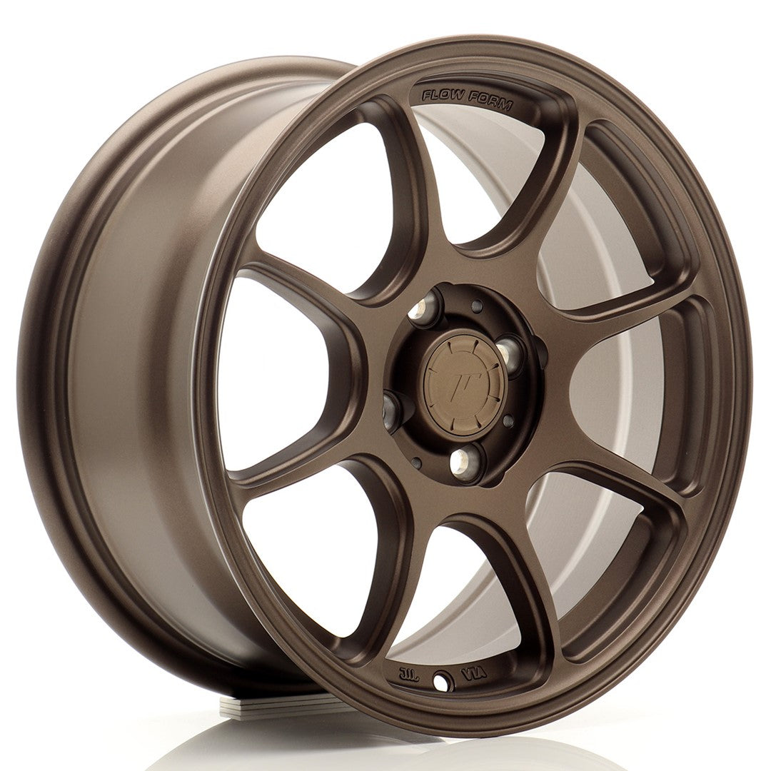 JR Wheels SL041570F14H3867MBZ - SL04 15x7 ET38 4x100 Matt Bronze