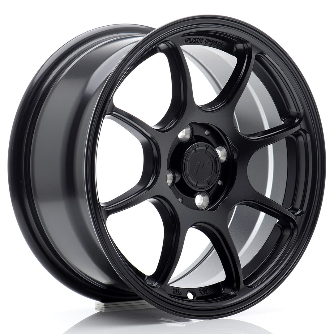JR Wheels SL041580F14F2565BF - SL04 15x8 ET25 4x108 Matt Black