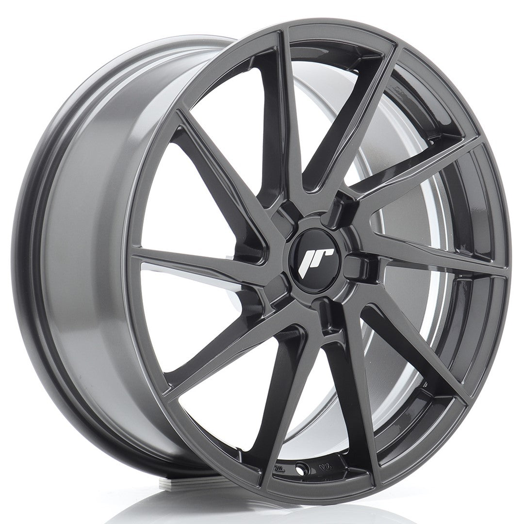 JR Wheels JR361880F15X2072HG1 - JR36 18x8 ET20-45 5H BLANK Hyper Gray