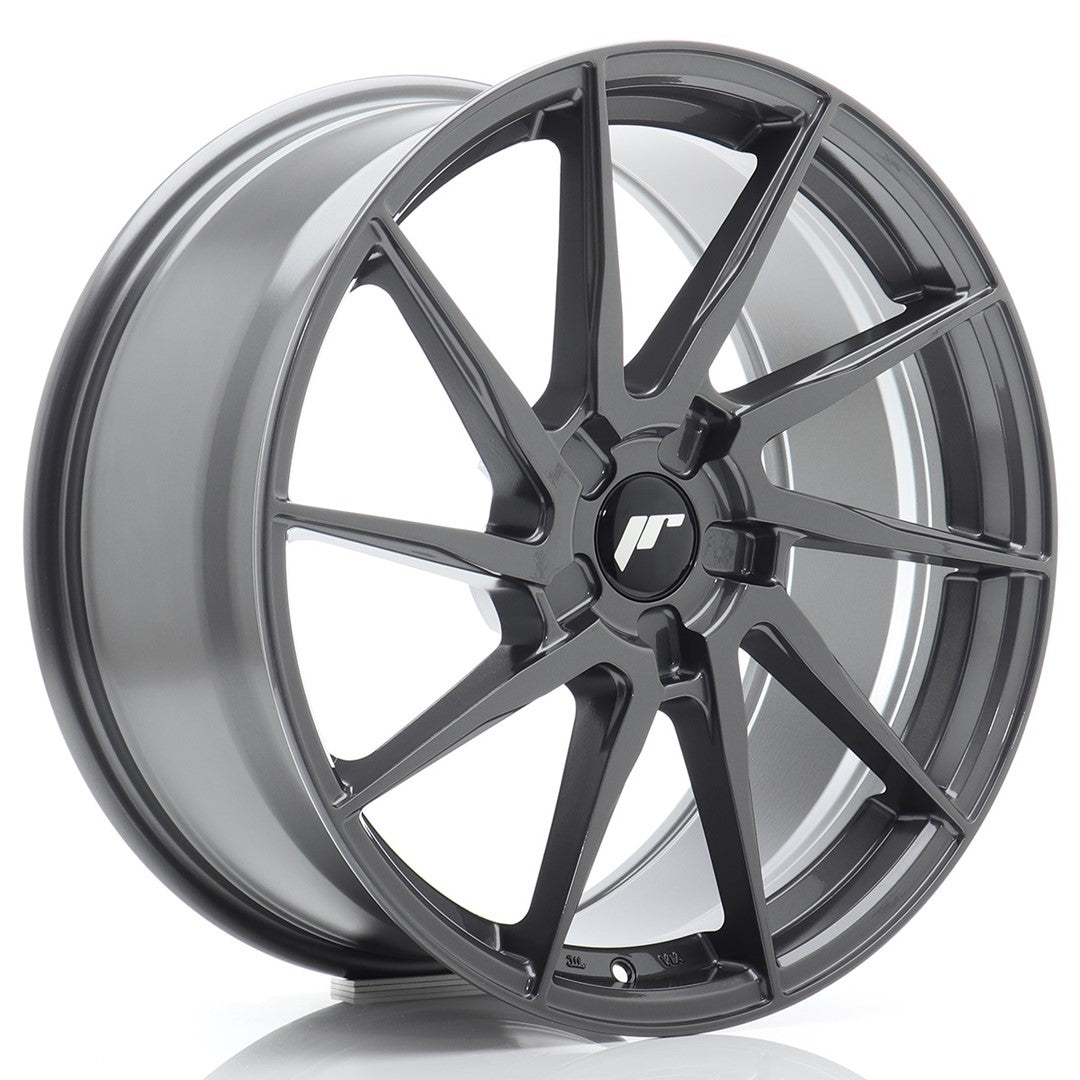 JR Wheels JR361980F15X2072HG1 - JR36 19x8 ET20-40 5H BLANK Hyper Gray