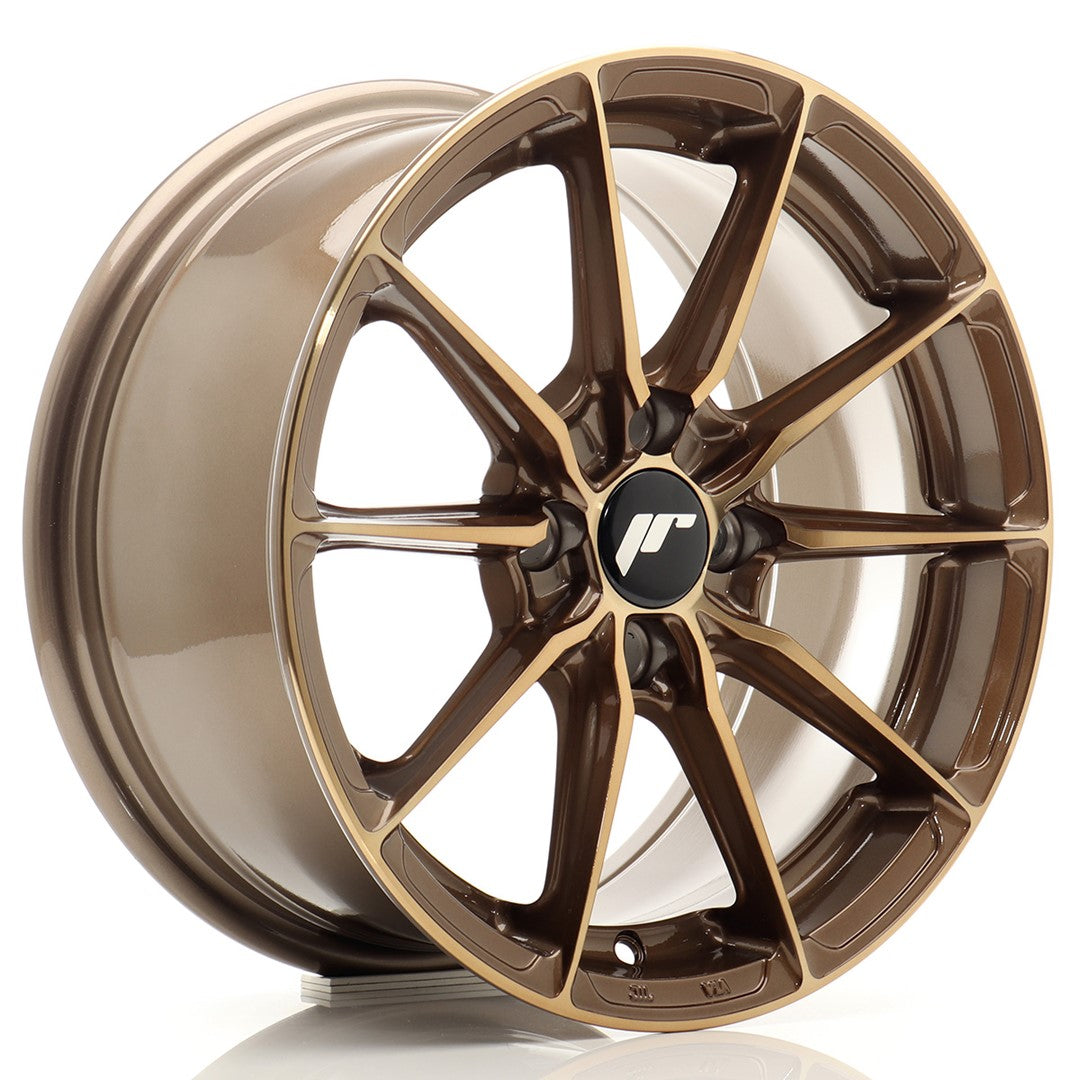 JR Wheels JR3715704H3867BZP JR Wheels JR37 15x7 ET38 4x100 Platinum Bronze