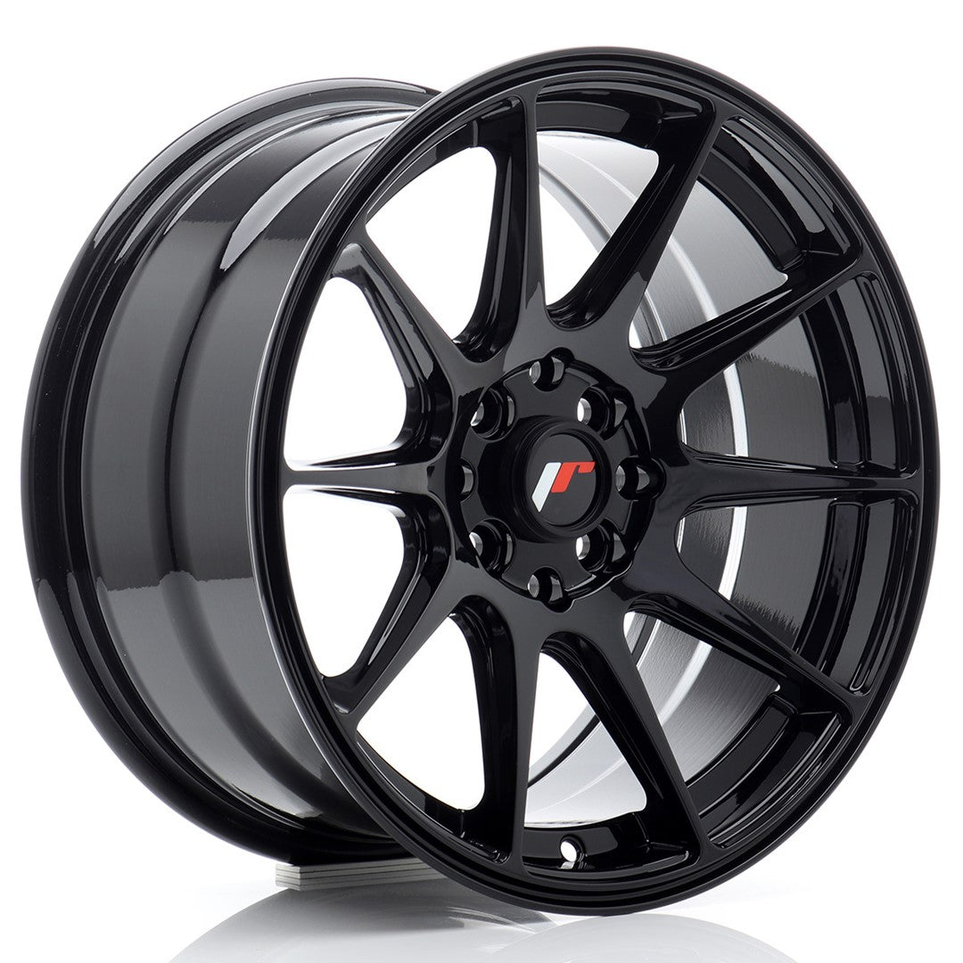 JR Wheels JR11168142567GB1 - JR11 16x8 ET25 4x100/108 Gloss Black