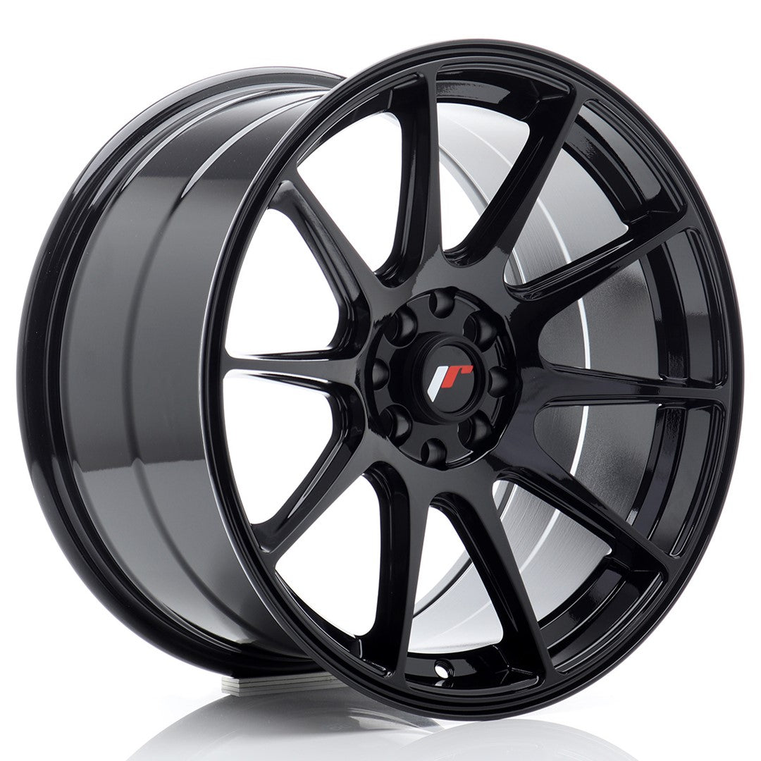 JR Wheels JR11179053567GB1 - JR11 17x9 ET35 5x100/114 Gloss Black