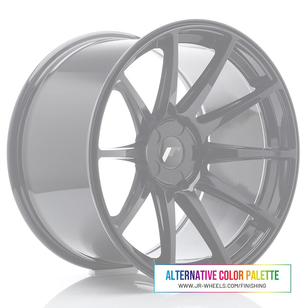 JR Wheels JR1119115X1572CF - JR11 19x11 ET15-25 5H BLANK Custom Finish