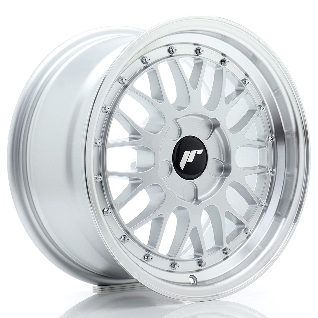 JR Wheels JR2316805X2072HS2 JR Wheels JR23 16x8 ET20-45 5H BLANK Hyper Silver w/ Machined Lip