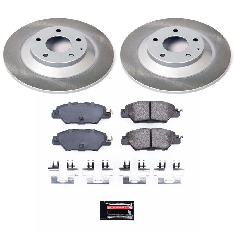 PowerStop Power Stop 16-23 Mazda CX-5 Rear Semi-Coated Rotor Kit