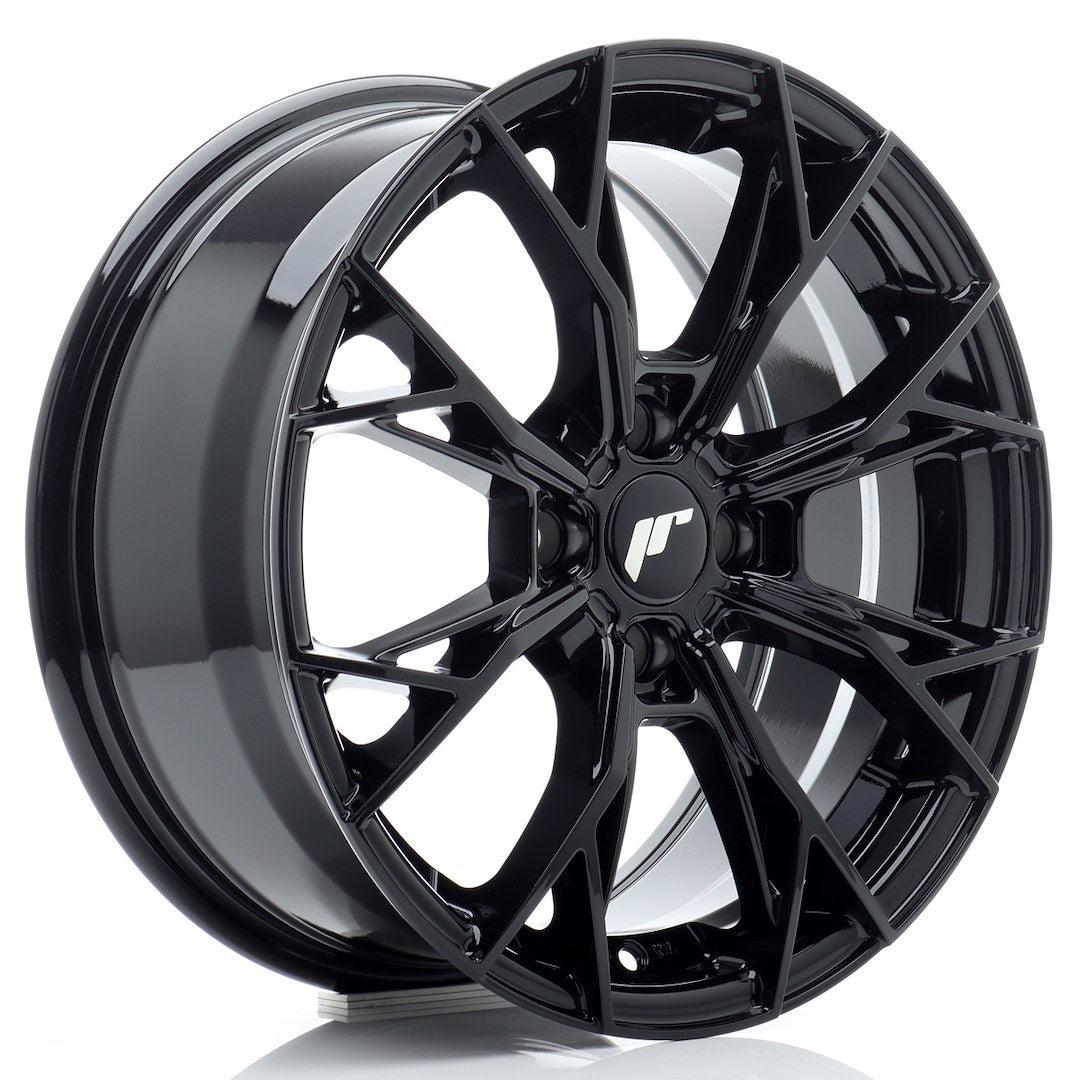 JR Wheels JR4916704F2565GB - JR49 16x7 ET25 4x108 Gloss Black