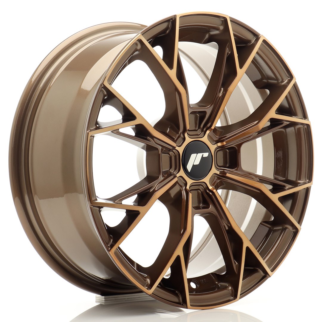 JR Wheels JR4916704X2067BZP - JR49 16x7 ET20-42 4H BLANK Platinum Bronze