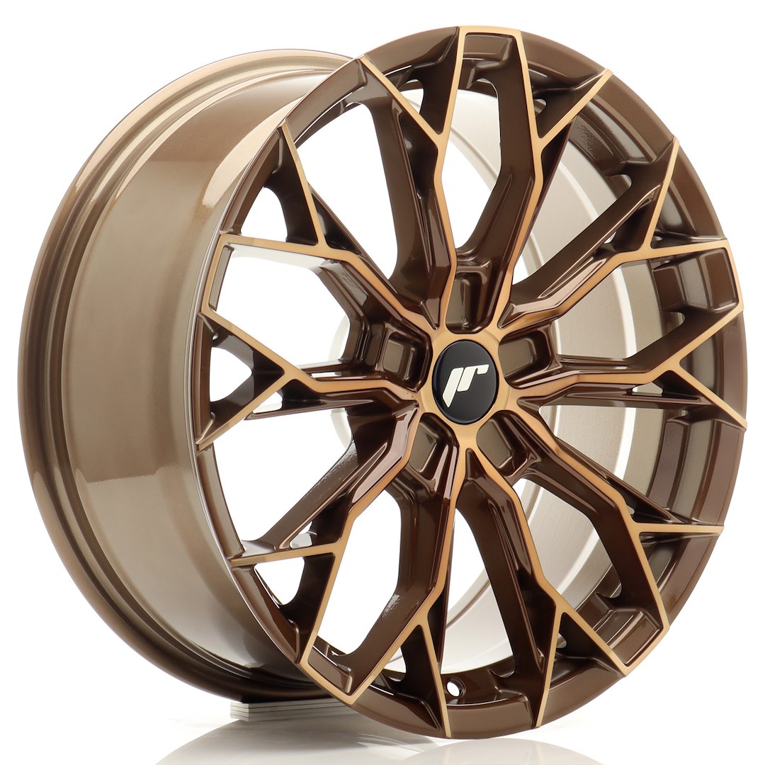 JR Wheels JR4918805X2072BZP - JR49 18x8 ET20-42 5H BLANK Platinum Bronze