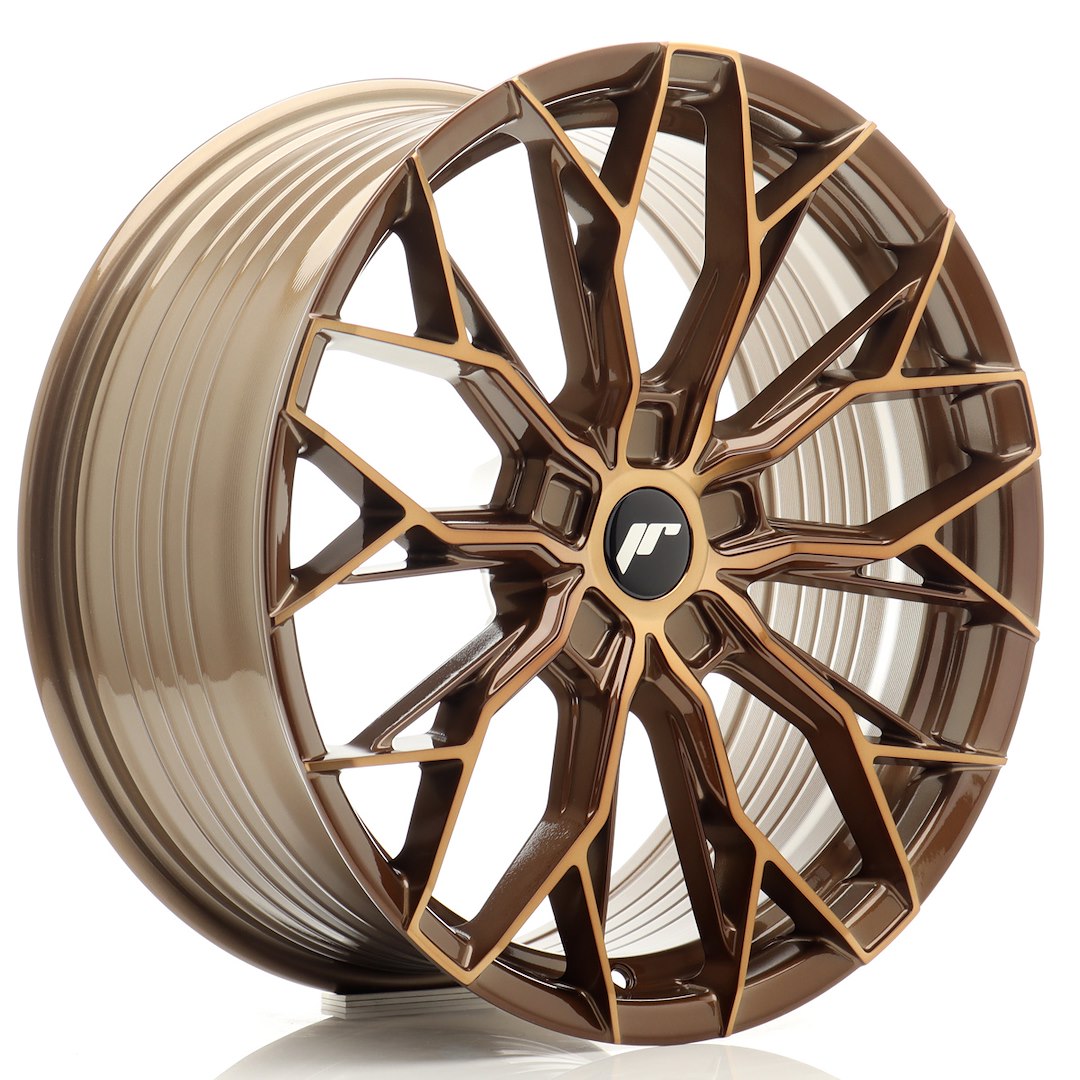 JR Wheels JR491985F15X2072BZP - JR49 19x8,5 ET20-45 5H BLANK Platinum Bronze