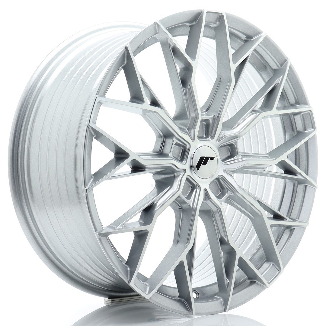 JR Wheels JR492090F15X2072SM JR Wheels JR49 20x9 ET20-51 5H BLANK Silver w/ Machined Face