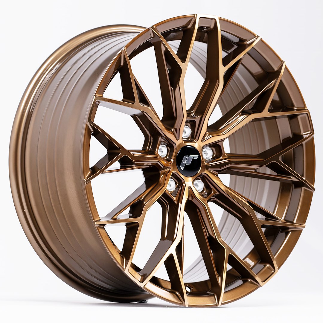 JR Wheels JR492010F25X2072BZP - JR49 20x10 ET20-48 5H BLANK Platinum Bronze