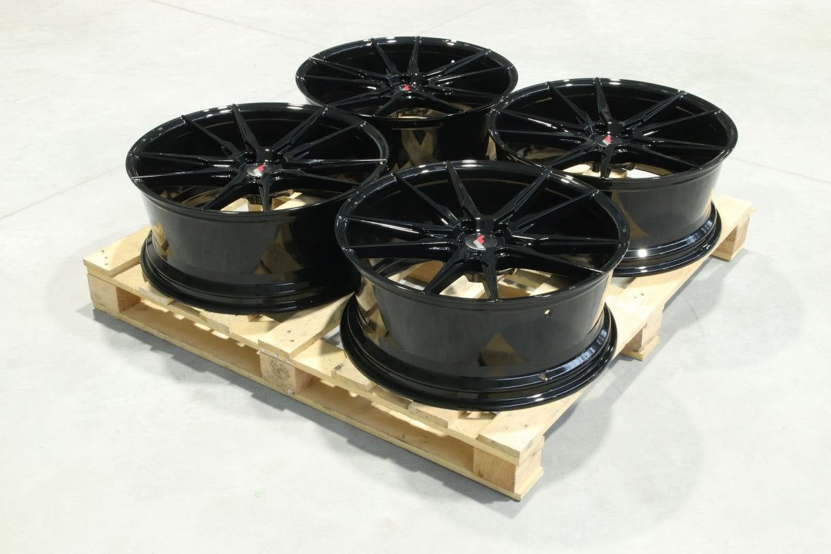 JR Wheels SET-JR#371 Set of JR21 22x9 ET30 5x114,3 Gloss Black