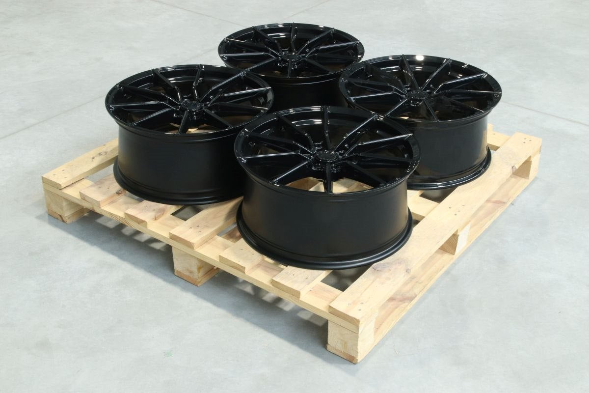 JR Wheels SET-JR#397 Set of SL02 19x8,5 ET45 5x114,3 Gloss Black