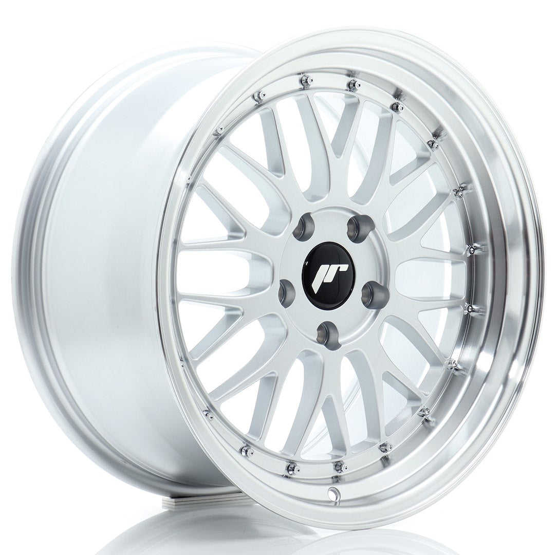 JR Wheels JR231895F25I3572HS2 - JR23 18x9,5 ET35 5x120 Hyper Silver w/ Machined Lip