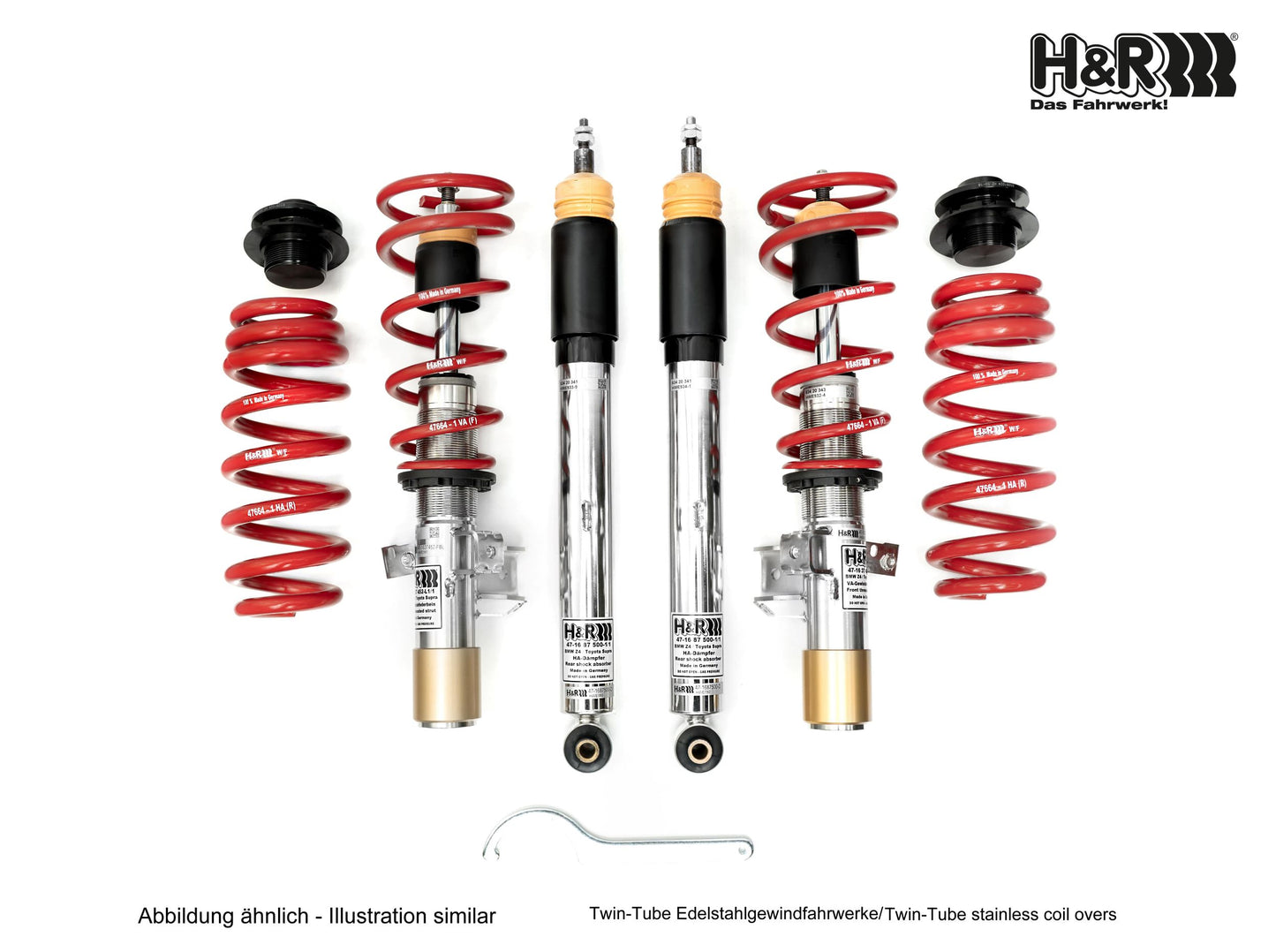 H&R 47664-1 Stainless coil over