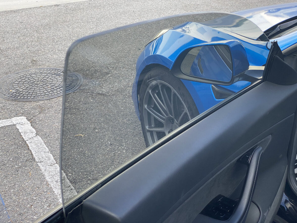 UNPLUGGED PERFORMANCE UP-M3-347-2.1 ROOF GLASS REPLACEMENT, LEXAN (10.8LBS, 16.6LBS SAVINGS) FOR TESLA MODEL 3