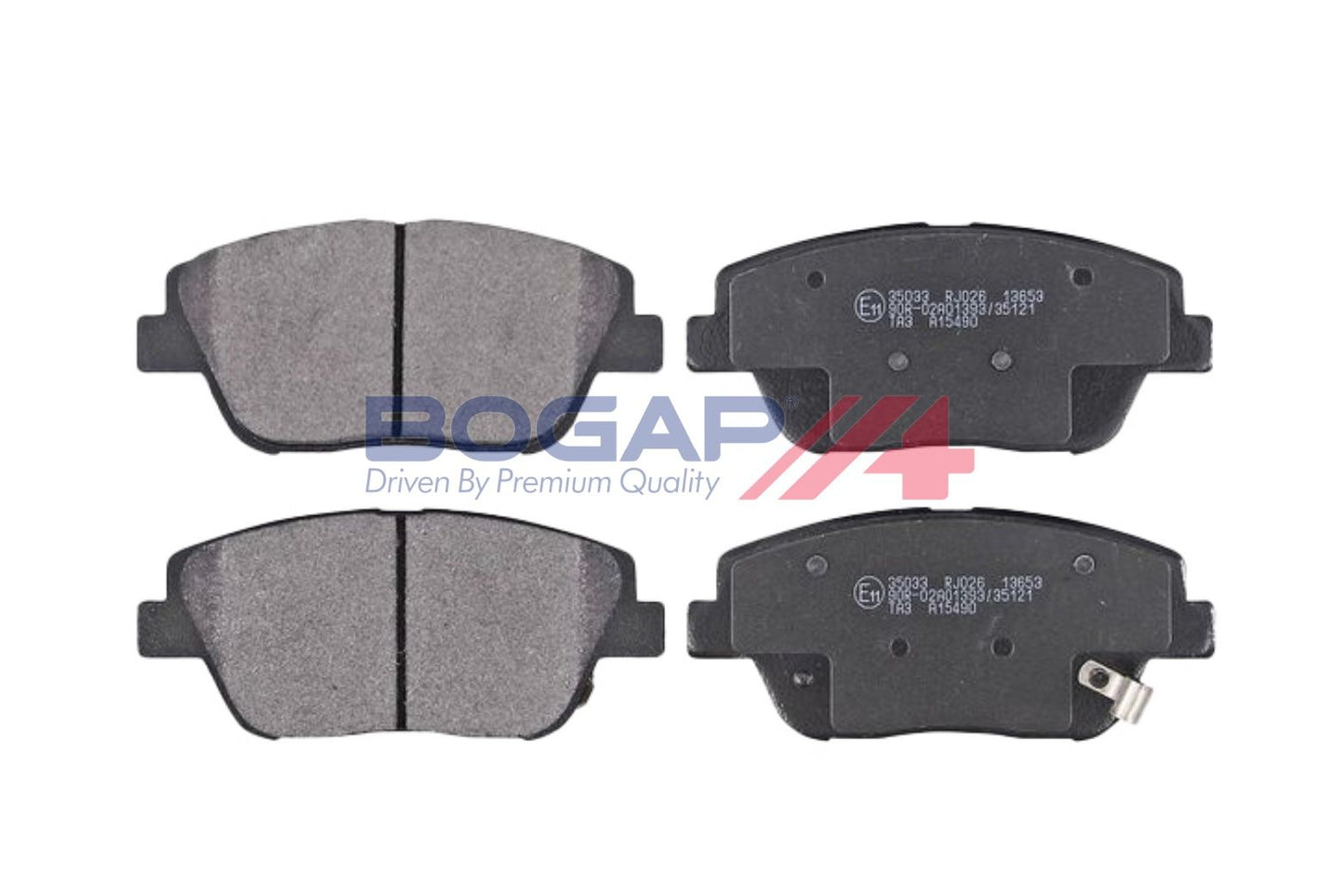 BOGAP Y8210230 Brake Pad Set, Disc Brake | ML Performance Car Parts