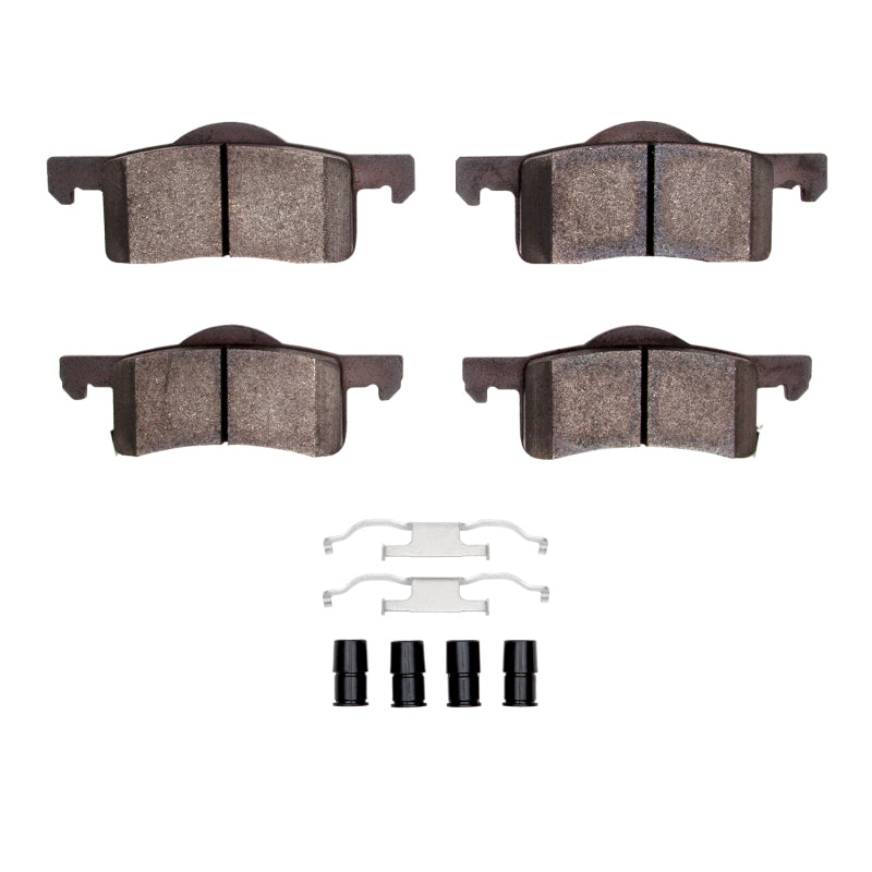 R1 Concepts R1 02-06 Ford Expedition Rear Semi Met Pads & Hardware Kit
