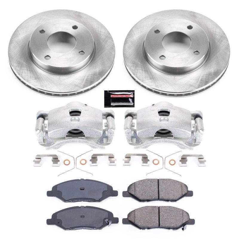 PowerStop Power Stop 09-11 Nissan Versa Front Autospecialty Brake Kit w/Calipers