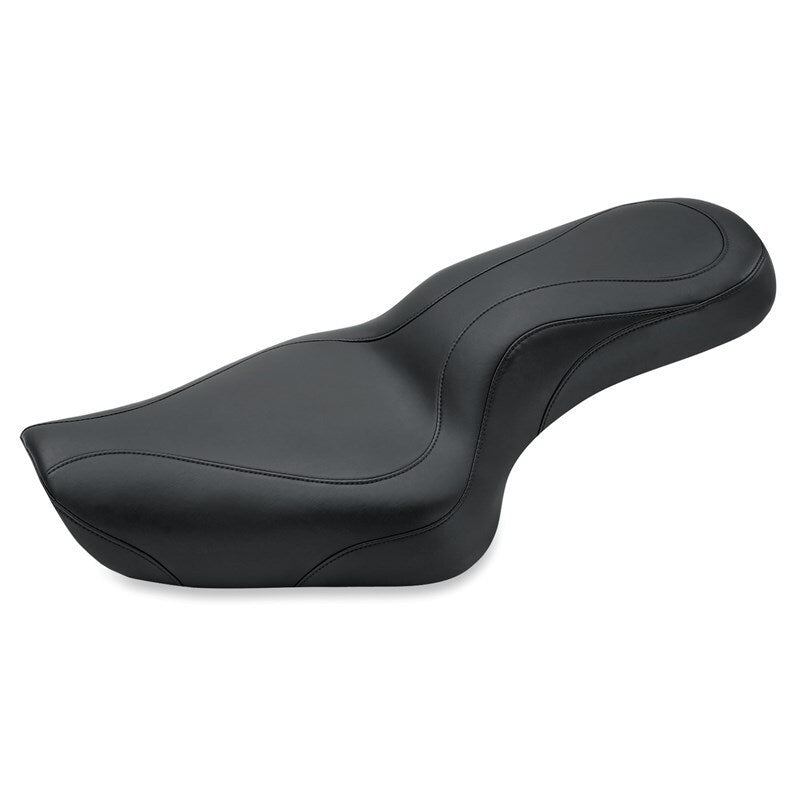 Mustang Motorcycle Mustang 04-21 Harley Sportster DayTripper 1PC Seat - Black