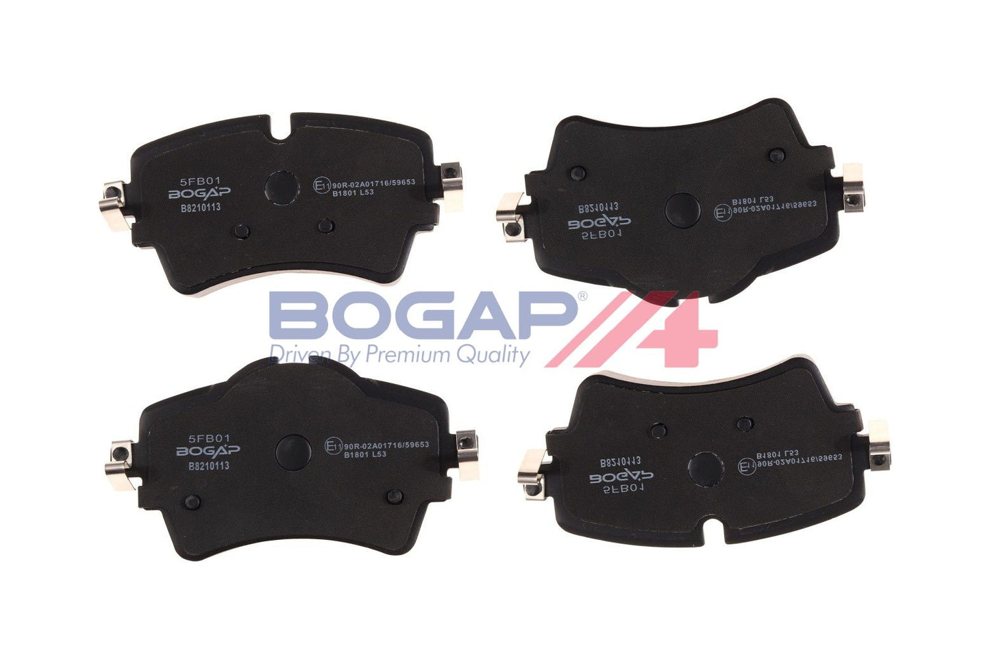 BOGAP B8210113 Brake Pad Set, Disc Brake | ML Performance Car Parts