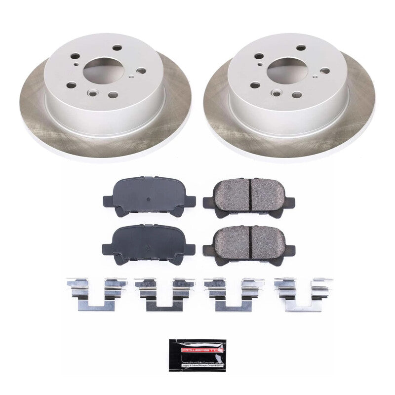 PowerStop Power Stop 04-08 Toyota Solara Rear Semi-Coated Rotor Kit