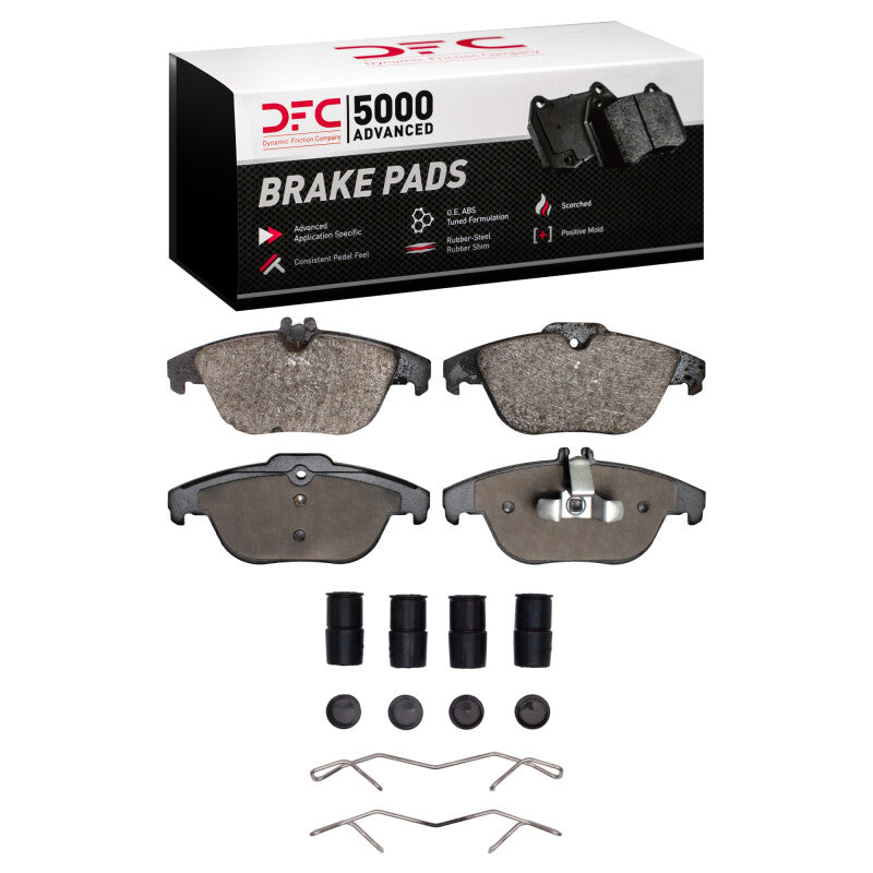 DFC 09-15 Mercedes-Benz GLK280 (Mexico) Rear 5000 Advanced Ceramic Brake Pads and Hardware Kit