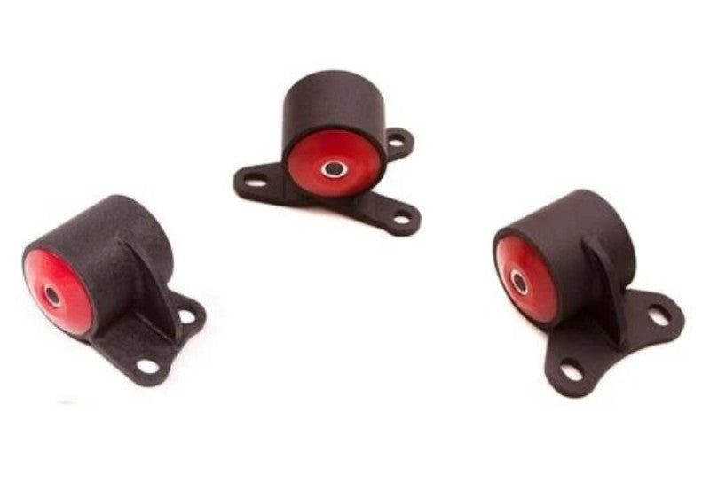 Innovative Mounts Innovative 94-01 Integra B-Series Black Steel Mounts 95A Bushings (Auto Trans)