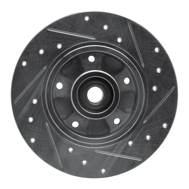 R1 Concepts R1 11-15 Renault Fluence (Mexico) Rear Left Drilled & Slotted Silver Brake Rotor