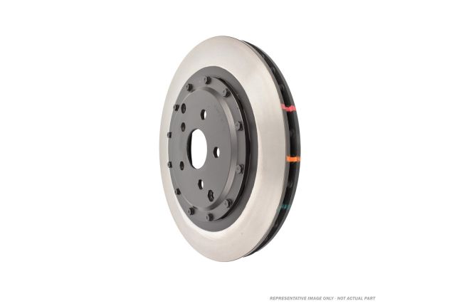 DBA Brakes DBA-5010BLK 5000 Series HD Brake Rotor; Front