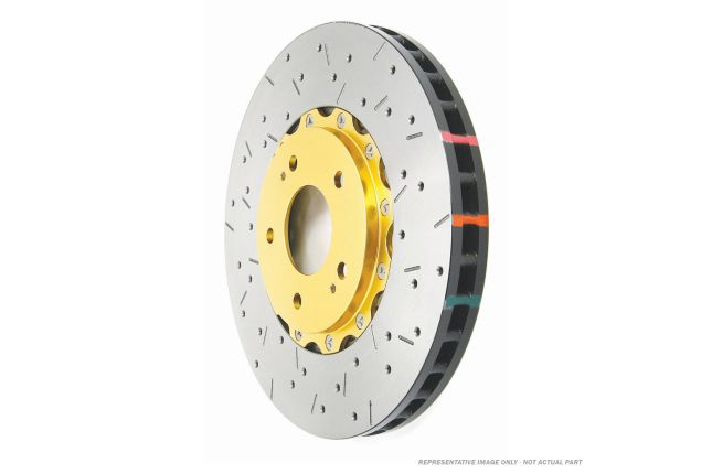 DBA Brakes DBA-5046GLDXS 5000 Series XS Brake Rotor; Front