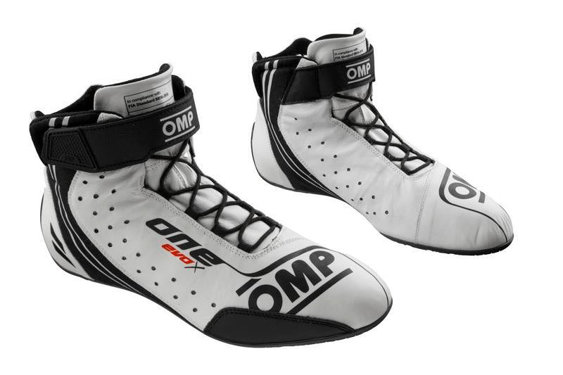 OMP ONE EVO X SHOES MY2024 FIA 8856-2018 FLUO YELLOW SIZE 43