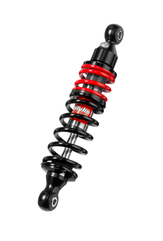 Bitubo Suspension Bitubo YEP0 Monoshocks Front Adjustable: Spring Preload, Red Spring